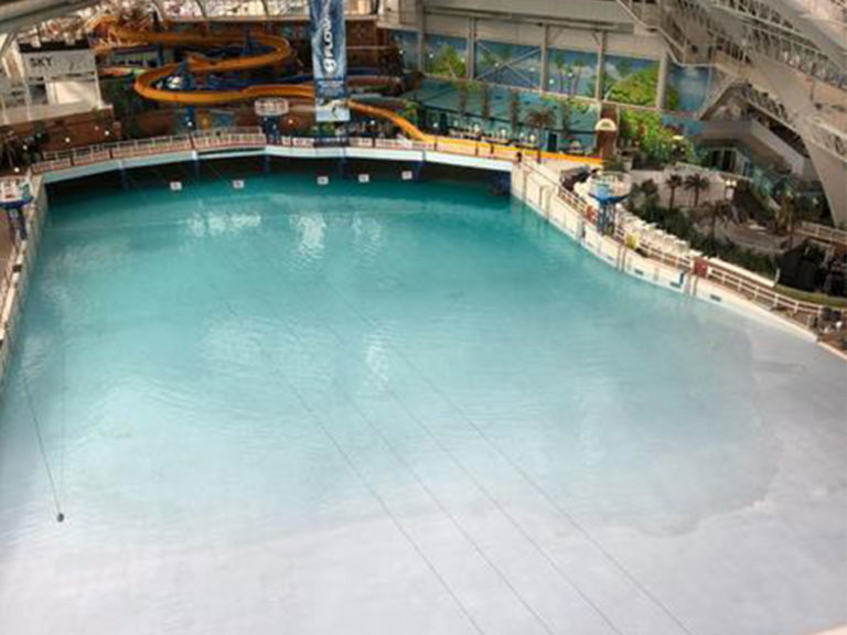 WEM waterpark completion