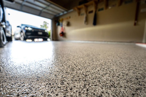 Epoxy garage flooring